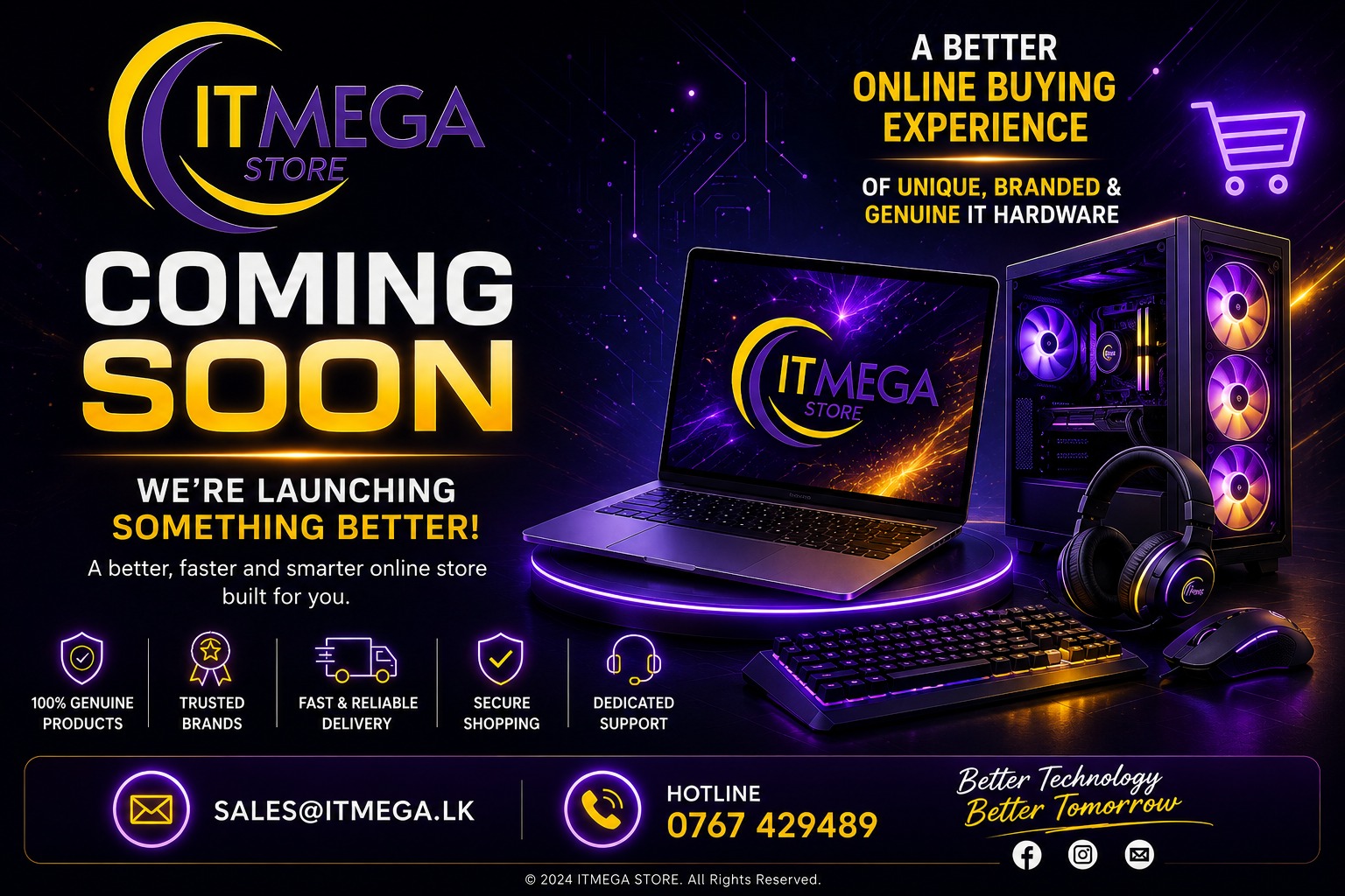 IT Mega Store Coming Soon